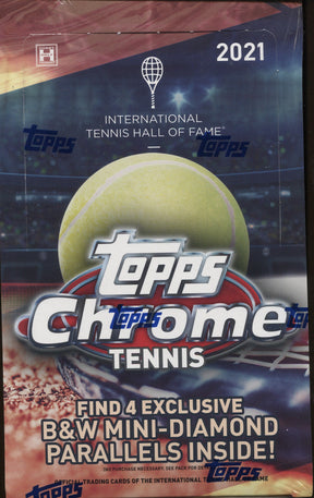 *LAST CASE* 2021 Topps Chrome Tennis Lite, 12 Box Case