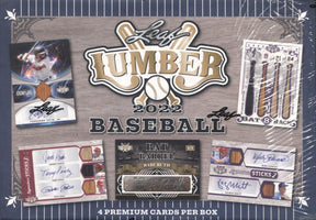 2022 Leaf Lumber Baseball Hobby, 10 Box Case