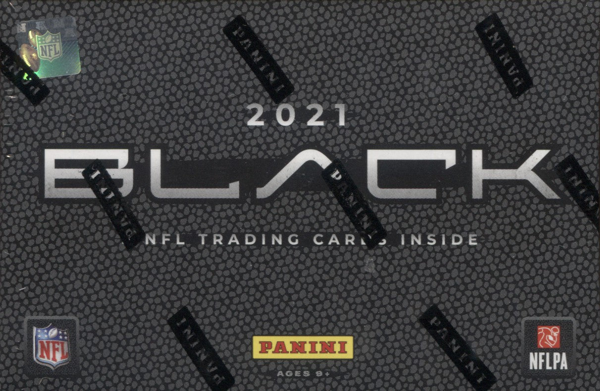 2021 Panini Black Hobby Football, 12 Box Case