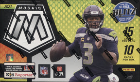 *LAST CASE* 2021 Panini Mosaic Football Hobby, 12 Box Case