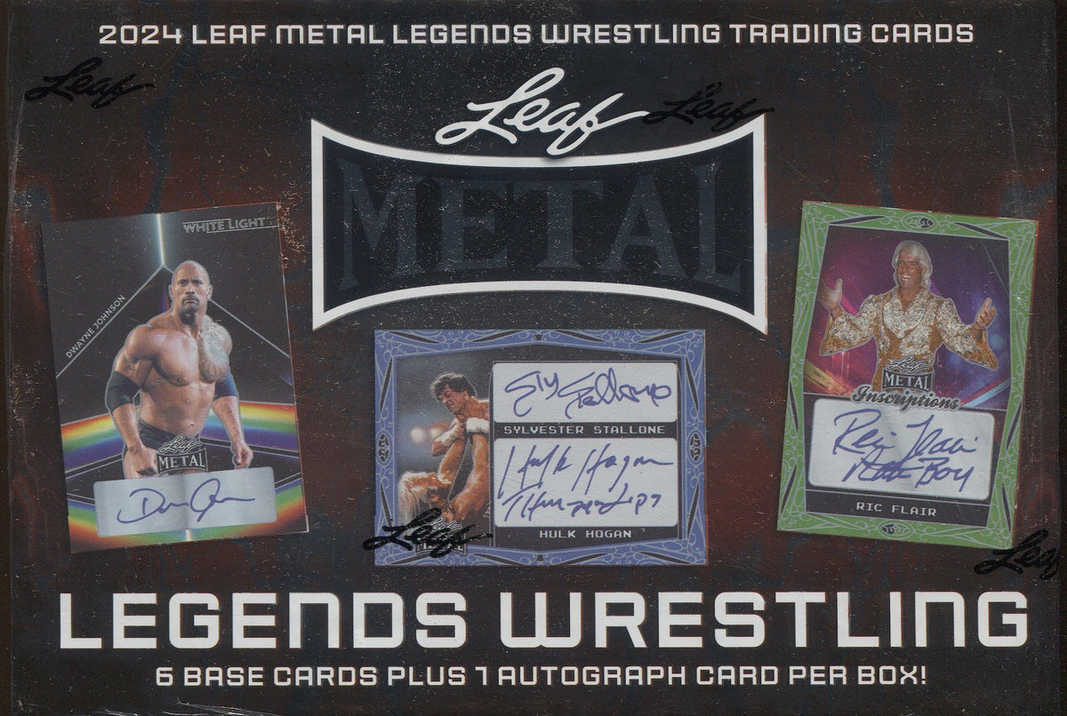 2024 Leaf Metal Legends Wrestling Hobby, Box