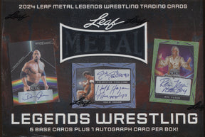 2024 Leaf Metal Legends Wrestling Hobby, Box