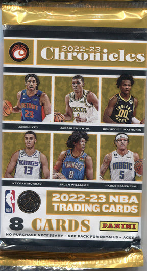2022-23 Panini Chronicles Basketball Hobby, Pack