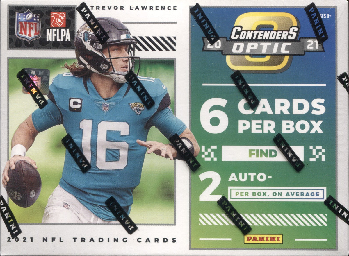 2021 Panini Contenders Optic Football Hobby, 20 Box Case