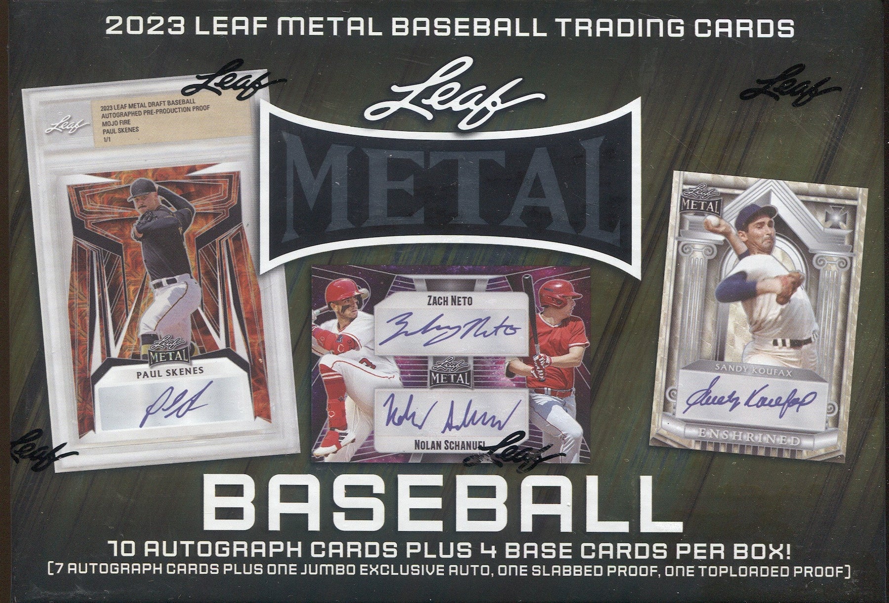 2023 Leaf Metal Baseball Jumbo, Box