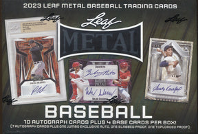 2023 Leaf Metal Baseball Jumbo, Box