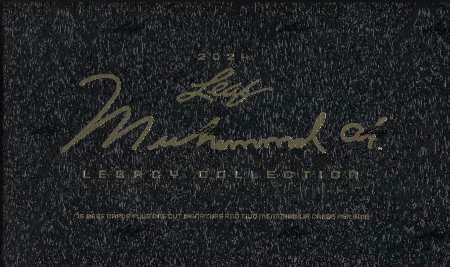 2024 Leaf The Muhammad Ali Legacy Collection Hobby, 1 Box Case