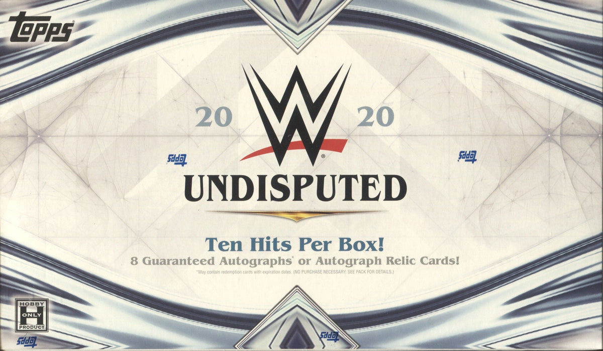 2020 Topps WWE Undisputed Wrestling Hobby, Box