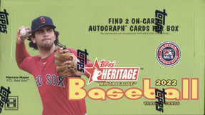 2022 Topps Heritage Minor League Hobby, Box