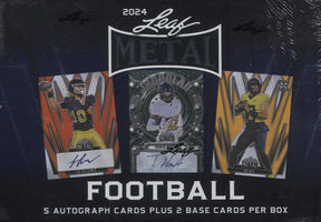 2024 Leaf Metal Football Hobby, Box