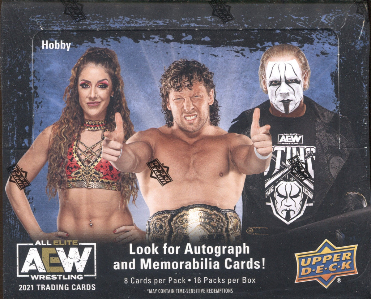 2021 Upper Deck AEW Debut Edition Wrestling Hobby, Box