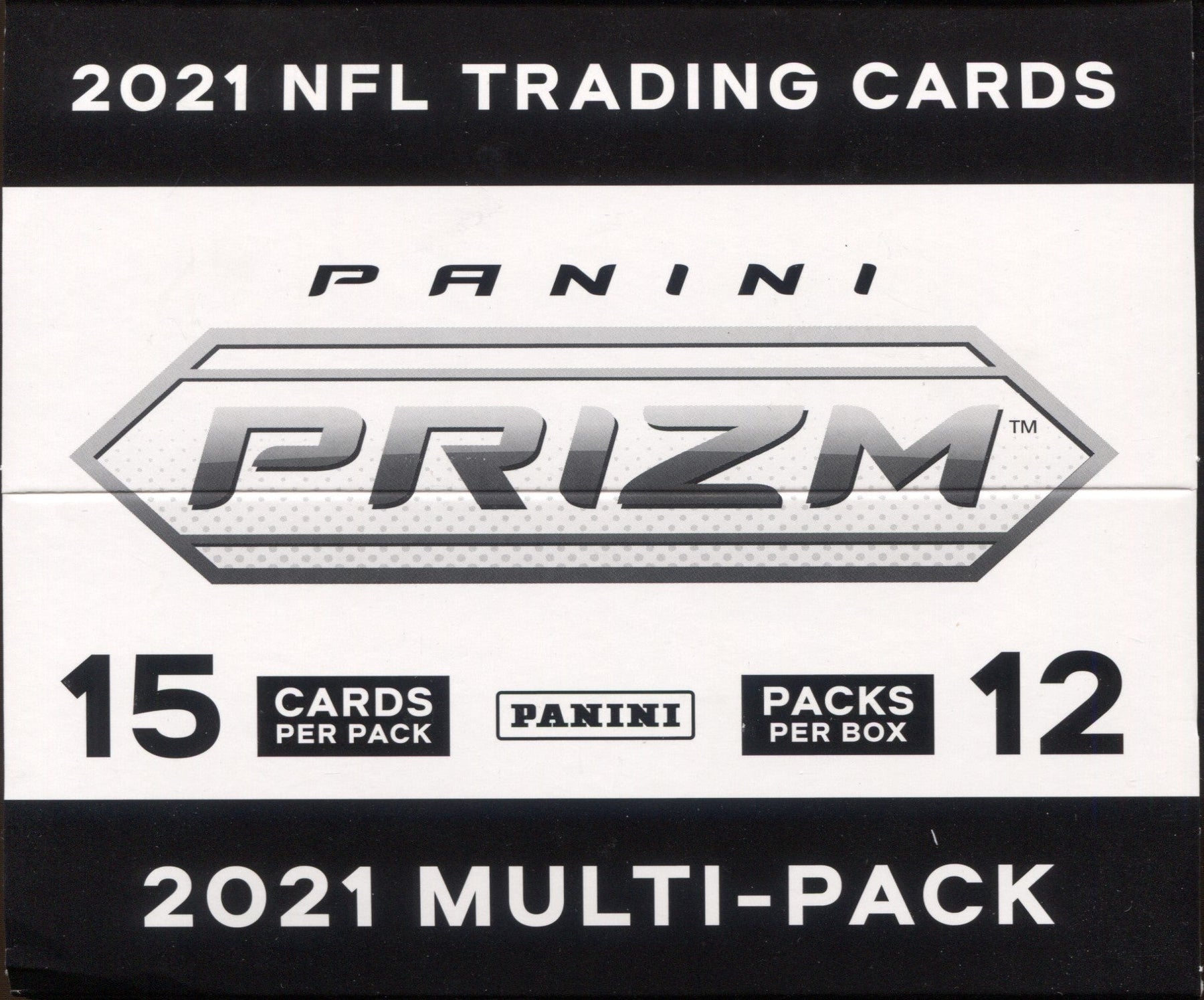 2021 Panini Prizm Football, 20 Cello Multi-Pack Box Case