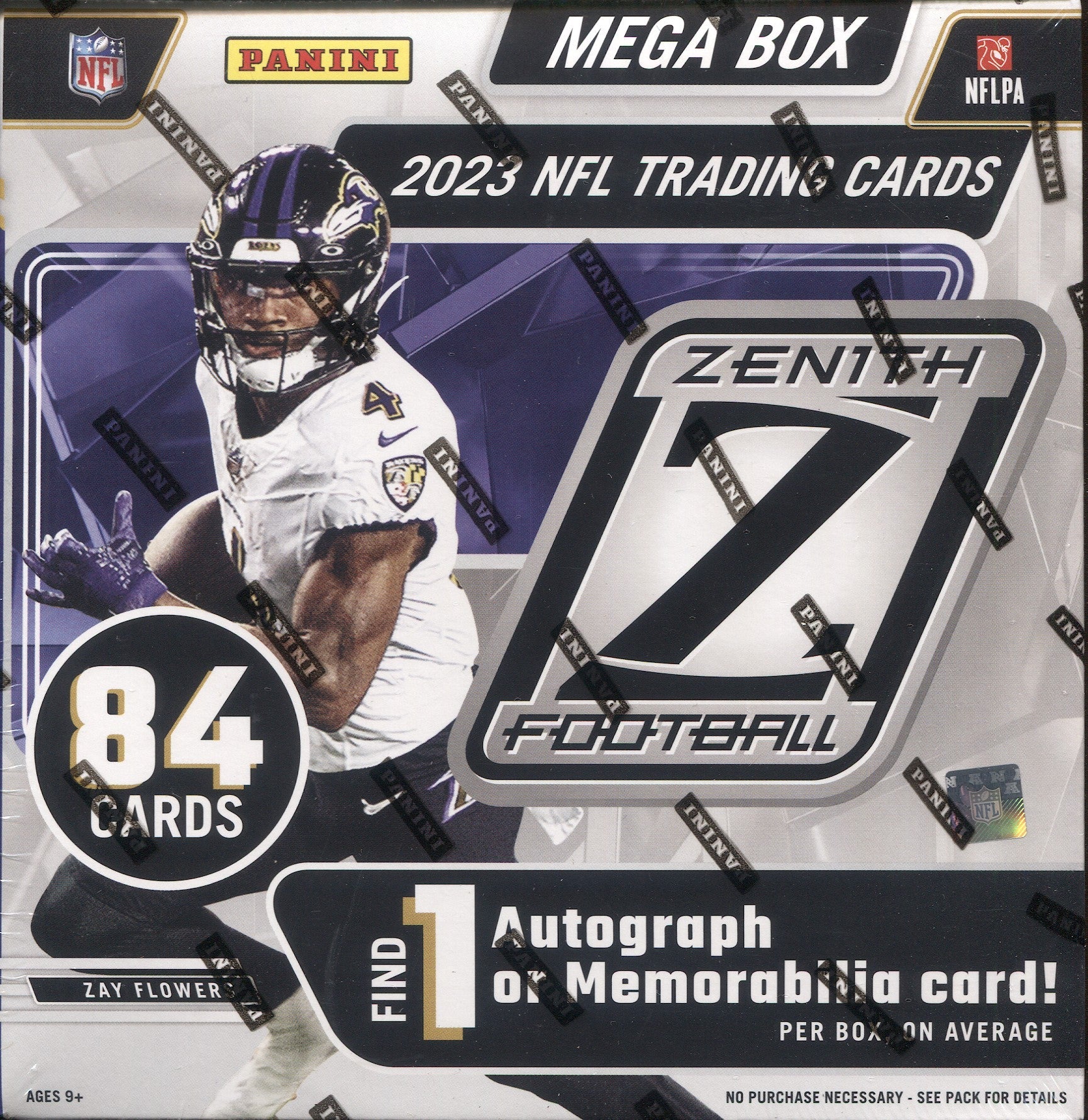 2023 Panini Zenith Football, 20 Mega Box Case