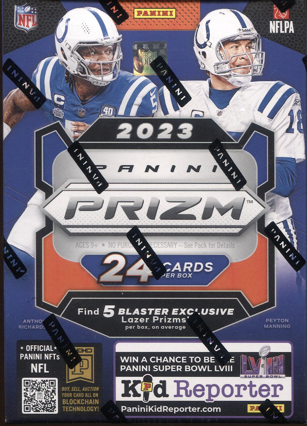2023 Panini Prizm Football, 20 Blaster Box Case