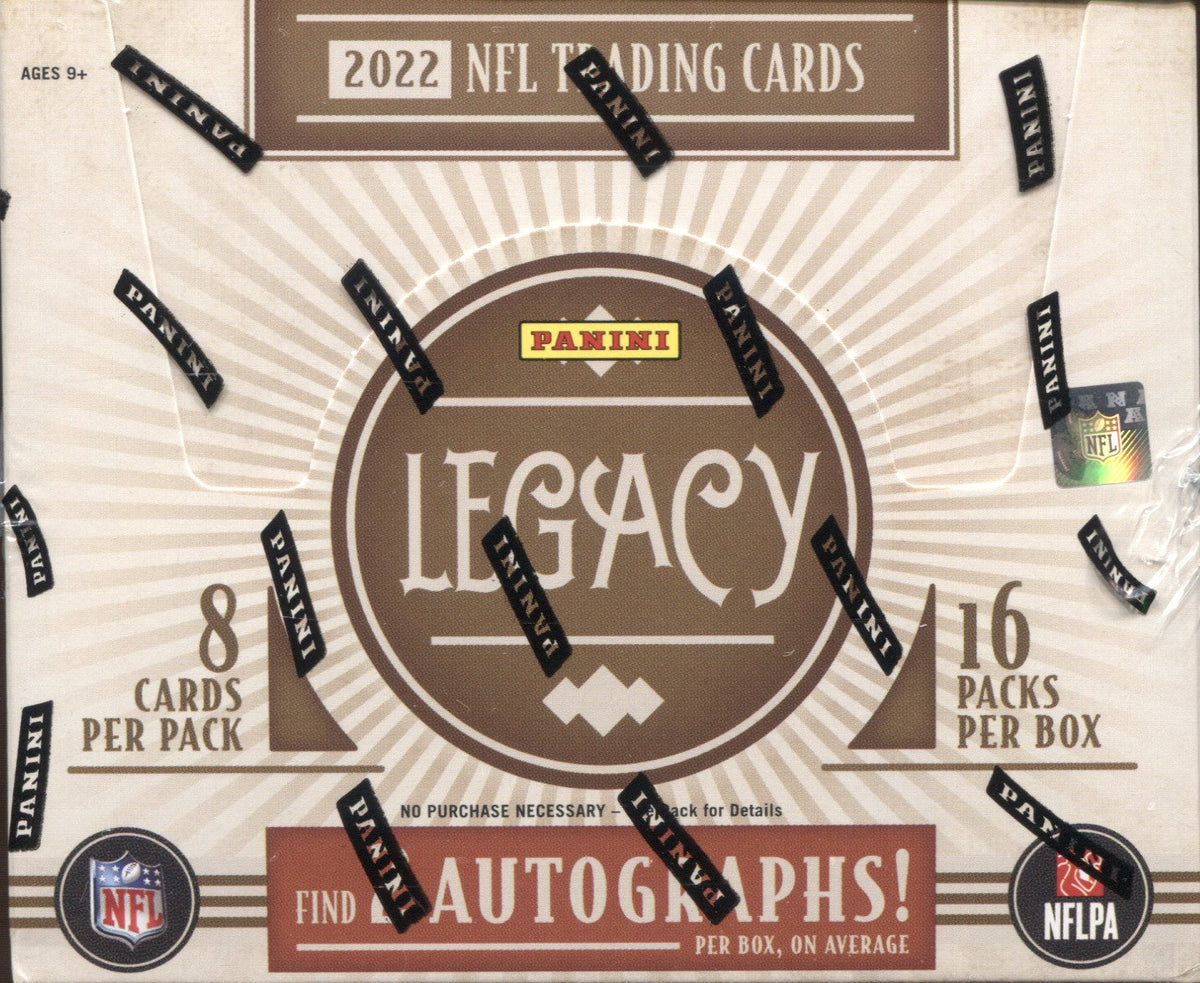 *LAST CASE* 2022 Panini Legacy Football Hobby, 24 Box Case