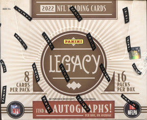 *LAST CASE* 2022 Panini Legacy Football Hobby, 24 Box Case