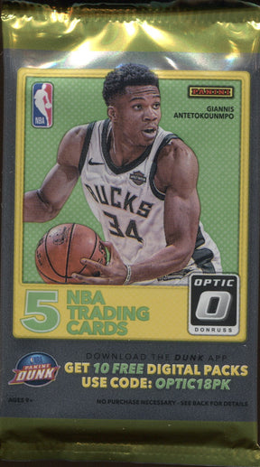 2017-18 Panini Donruss Optic Fast BRK Basketball, Pack