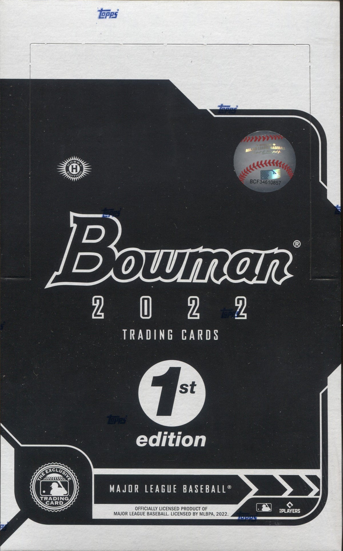 2022 Bowman Baseball 1st Edition, Box
