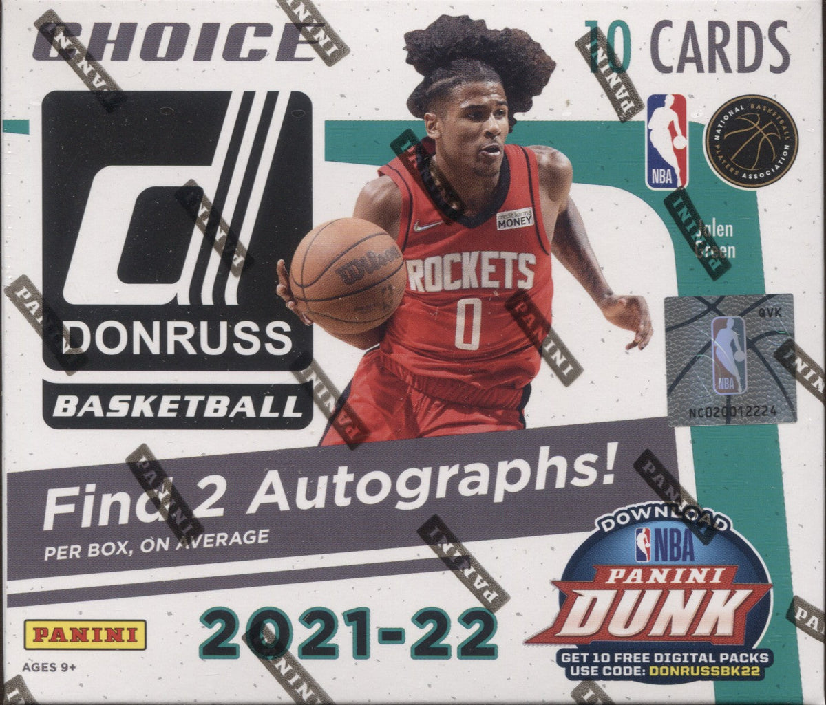 *LAST CASE* 2021-22 Panini Donruss Choice Basketball, 20 Box Case