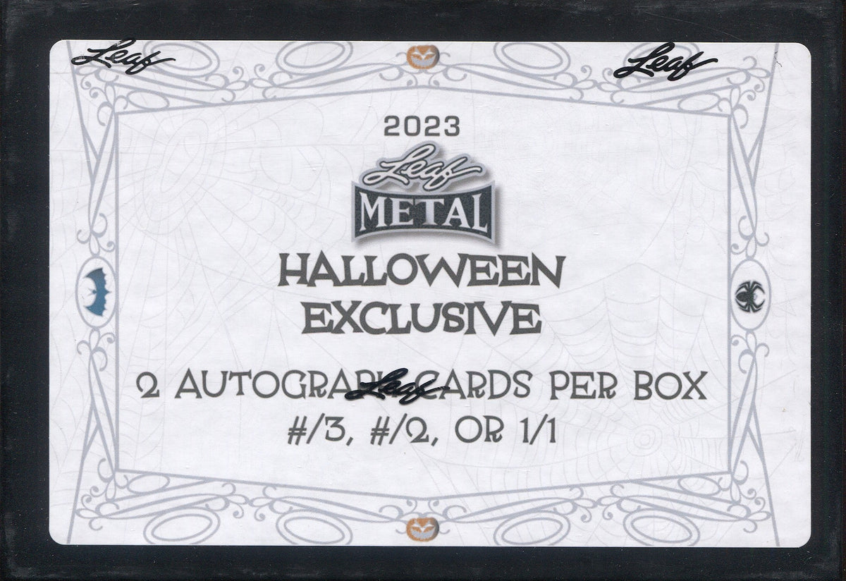 2023 Leaf Metal Halloween Exclusive Multi-Sport Hobby, Box