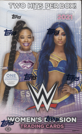 2021 Topps WWE Women's Division Wrestling Hobby, Box