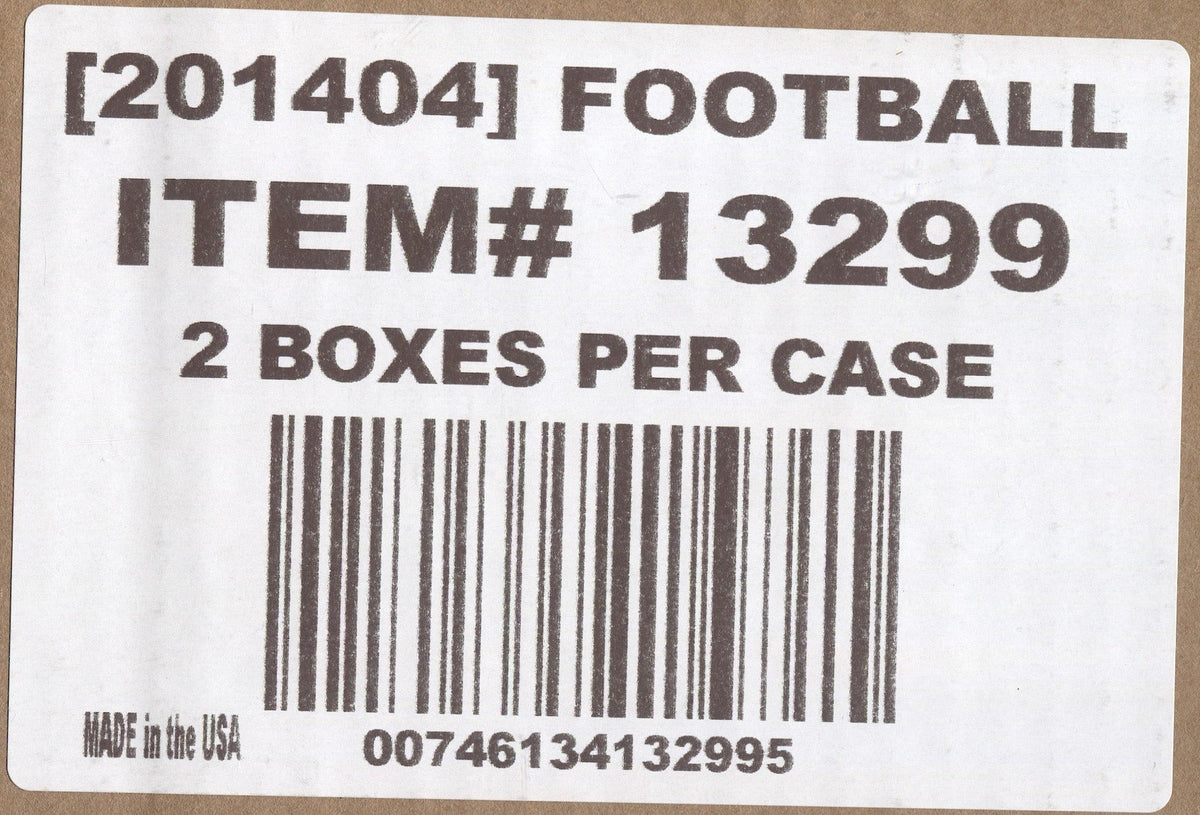 *LAST CASE* 2022 Panini Flawless Football Hobby, 2 Box Case