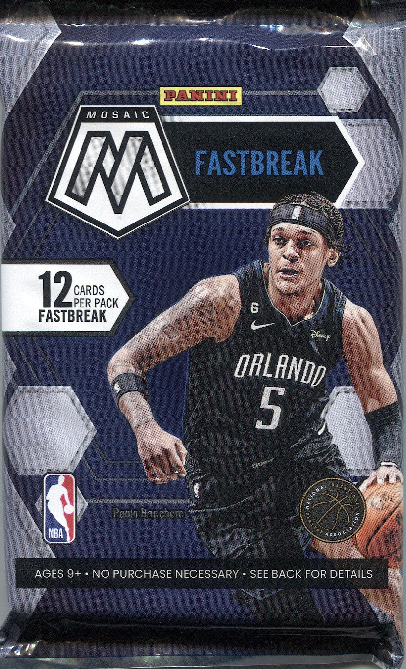 2022-23 Panini Mosaic Basketball Fast Brk, Pack