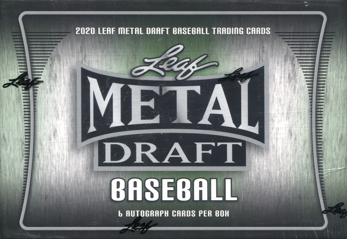 *LAST BOX* 2020 Leaf Metal Draft Baseball Hobby, Box
