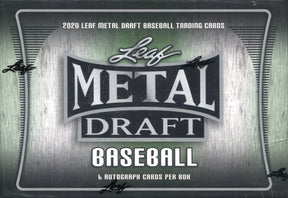 *LAST BOX* 2020 Leaf Metal Draft Baseball Hobby, Box