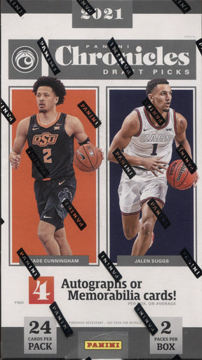 2021-22 Panini Chronicles Draft Picks Hobby Basketball, 16 Box Case
