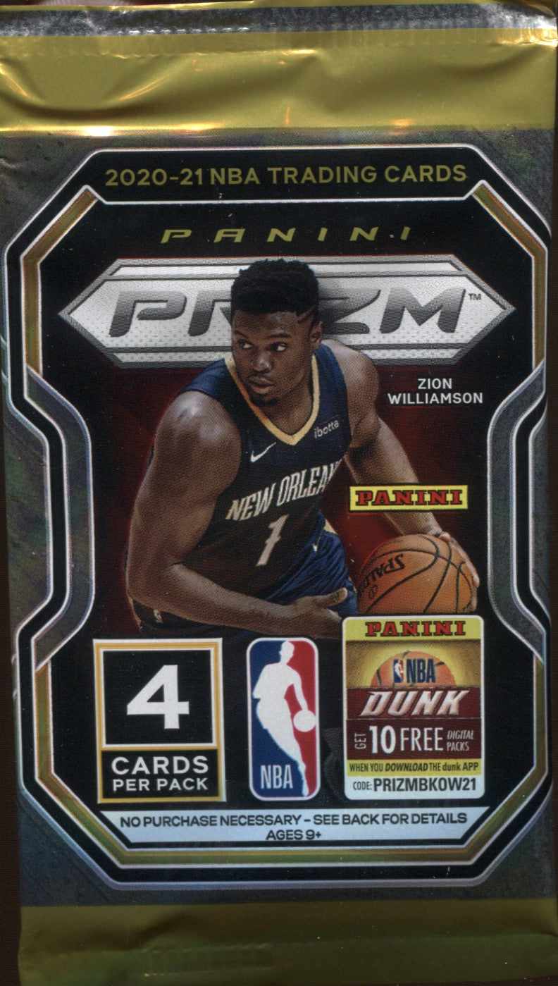 2020-21 Panini Prizm Retail Basketball, Pack