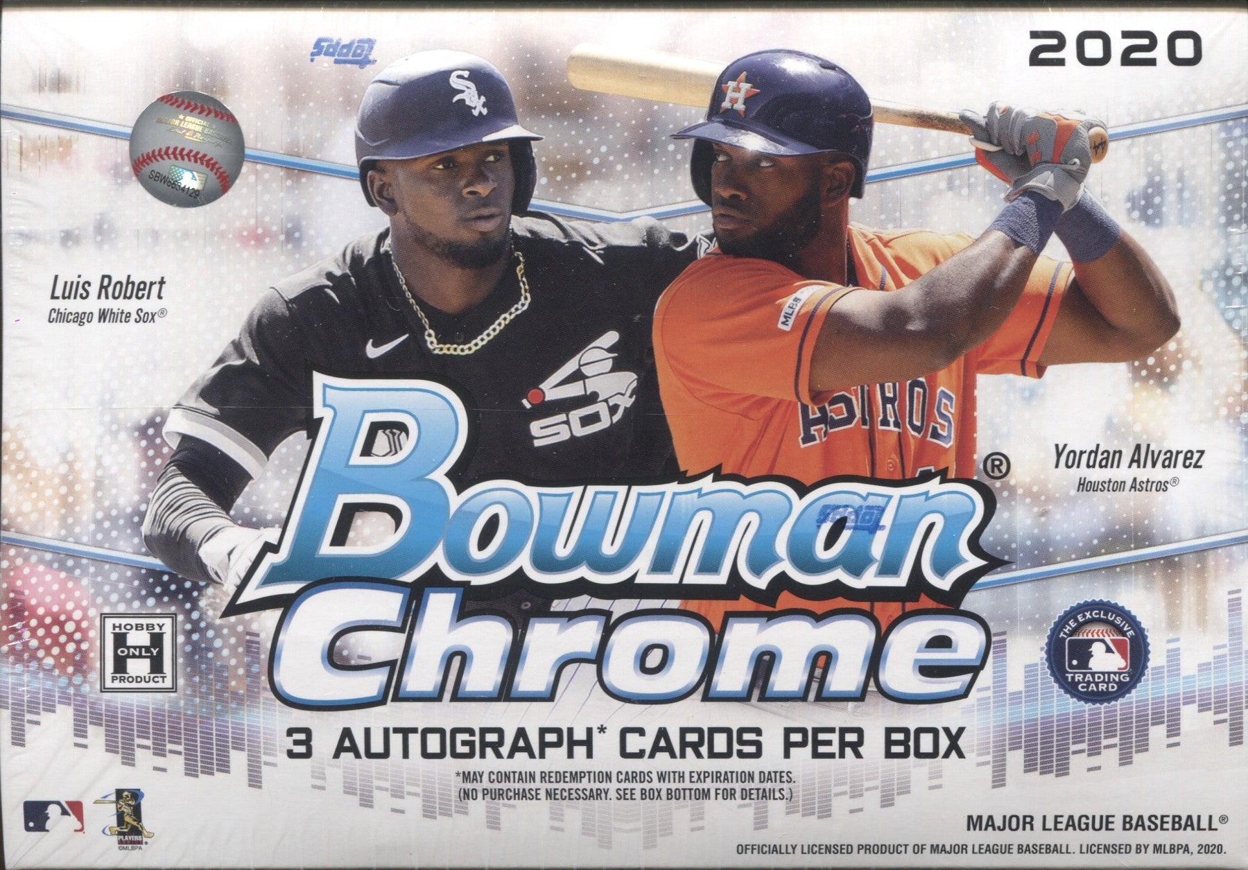 *LAST CASE* 2020 Bowman Chrome HTA Choice Baseball, 12 Box Case
