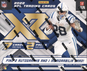 2022 Panini XR Football Hobby, 14 Box Case