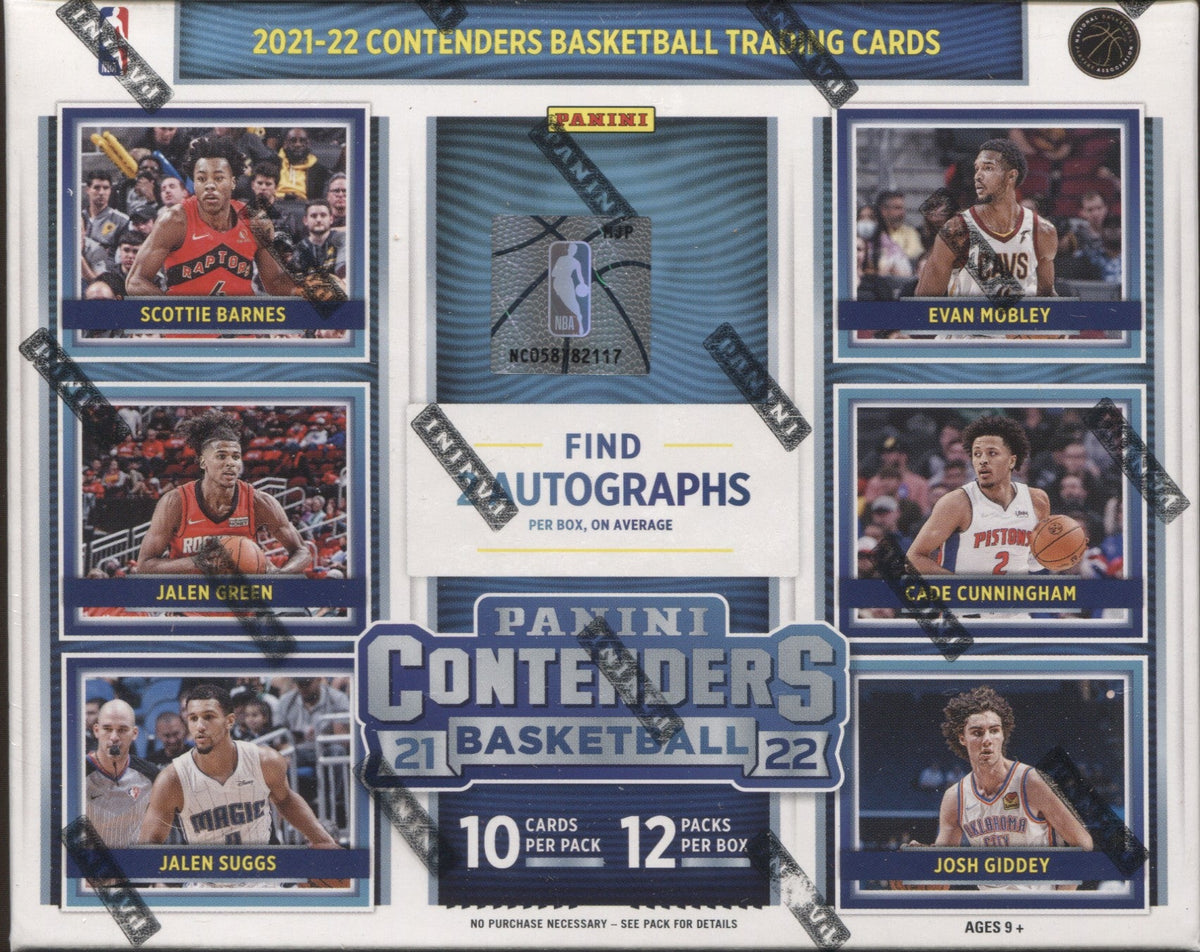 2021-22 Panini Contenders Hobby Basketball, Box