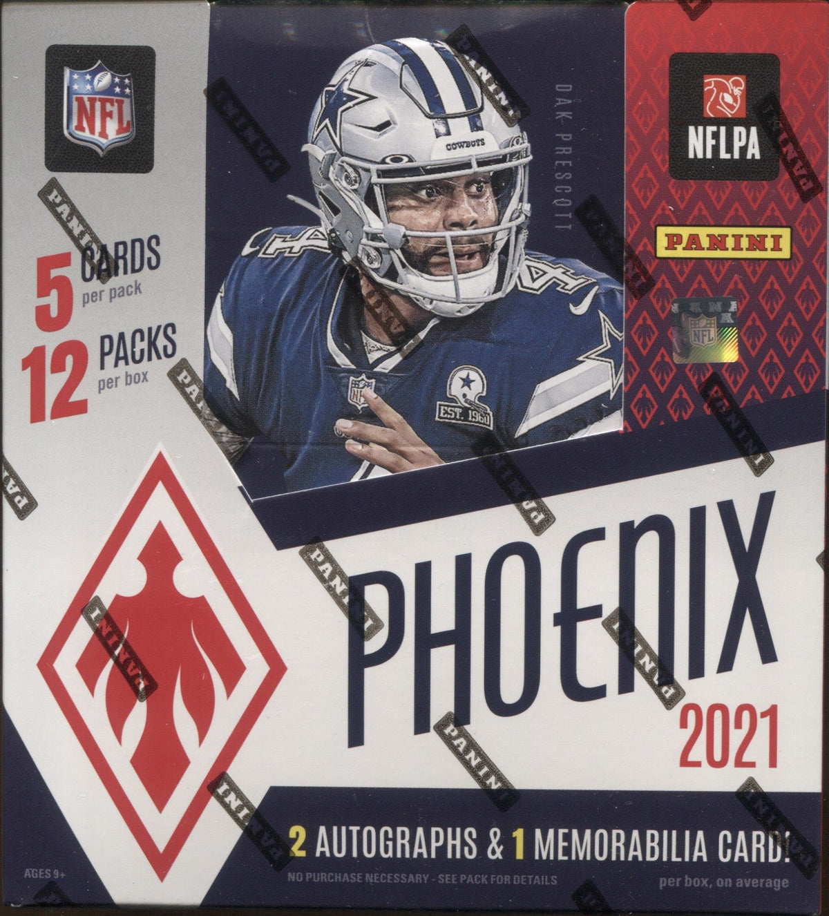 2021 Panini Phoenix Hobby Football, Box