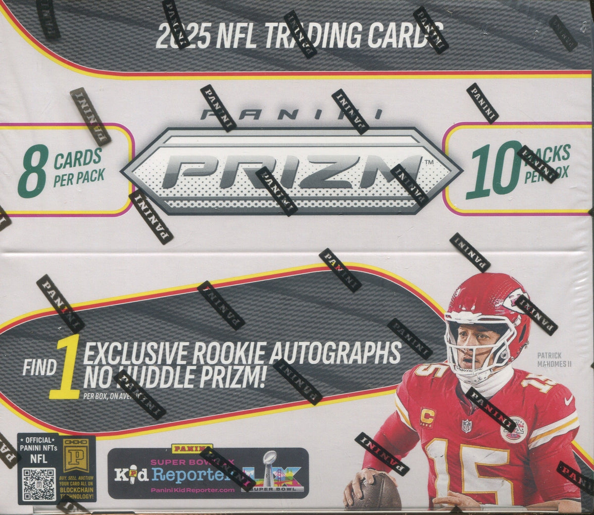 2025 Panini Prizm Football No Huddle, 20 Box Case