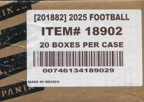 2025 Panini Select Football Hobby Blaster, 20 Box Case (Green & Red Shock)