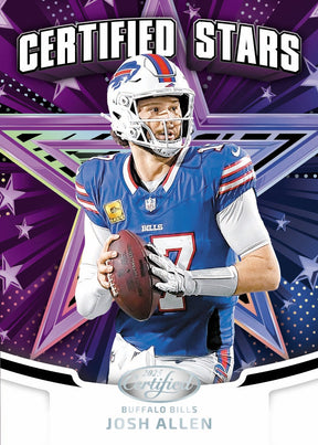 2025 Panini Certified Football Hobby, Box